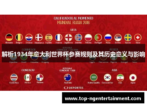 解析1934年意大利世界杯参赛规则及其历史意义与影响